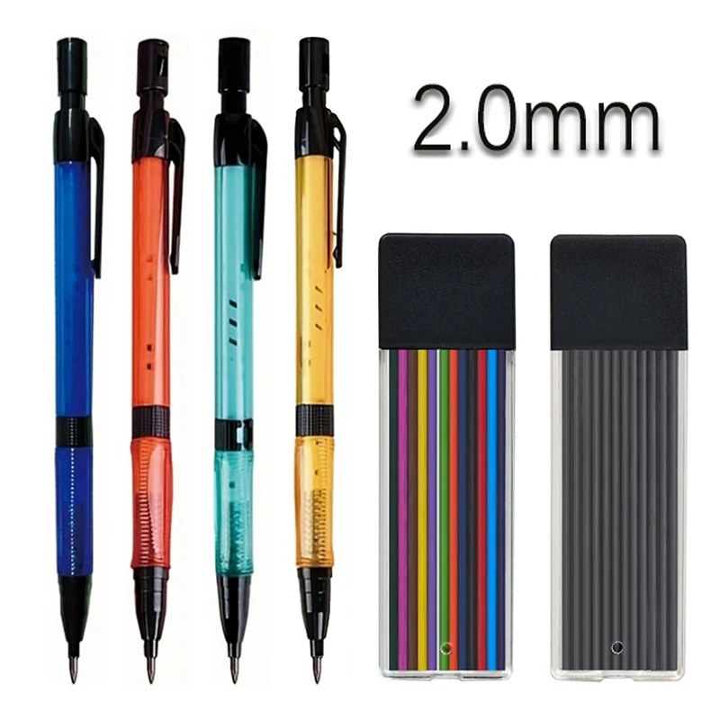Staedtler Pencil Lumocolor - 4 Colors 2.0mm Mechanical Pencil Comes