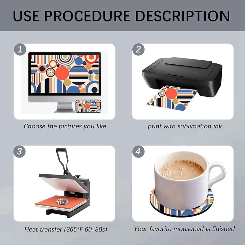 Sublimation Blank Cup Coasters - Coaster Sublimation Blank ulasan dan harga