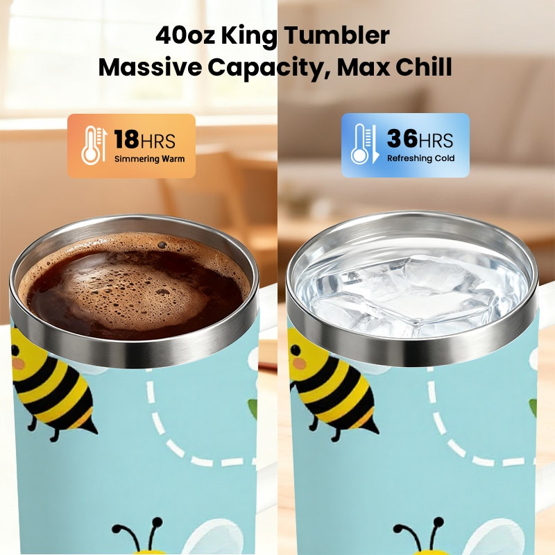 Playful Cartoon Bee And White  - Sublimation Mug White ulasan dan harga