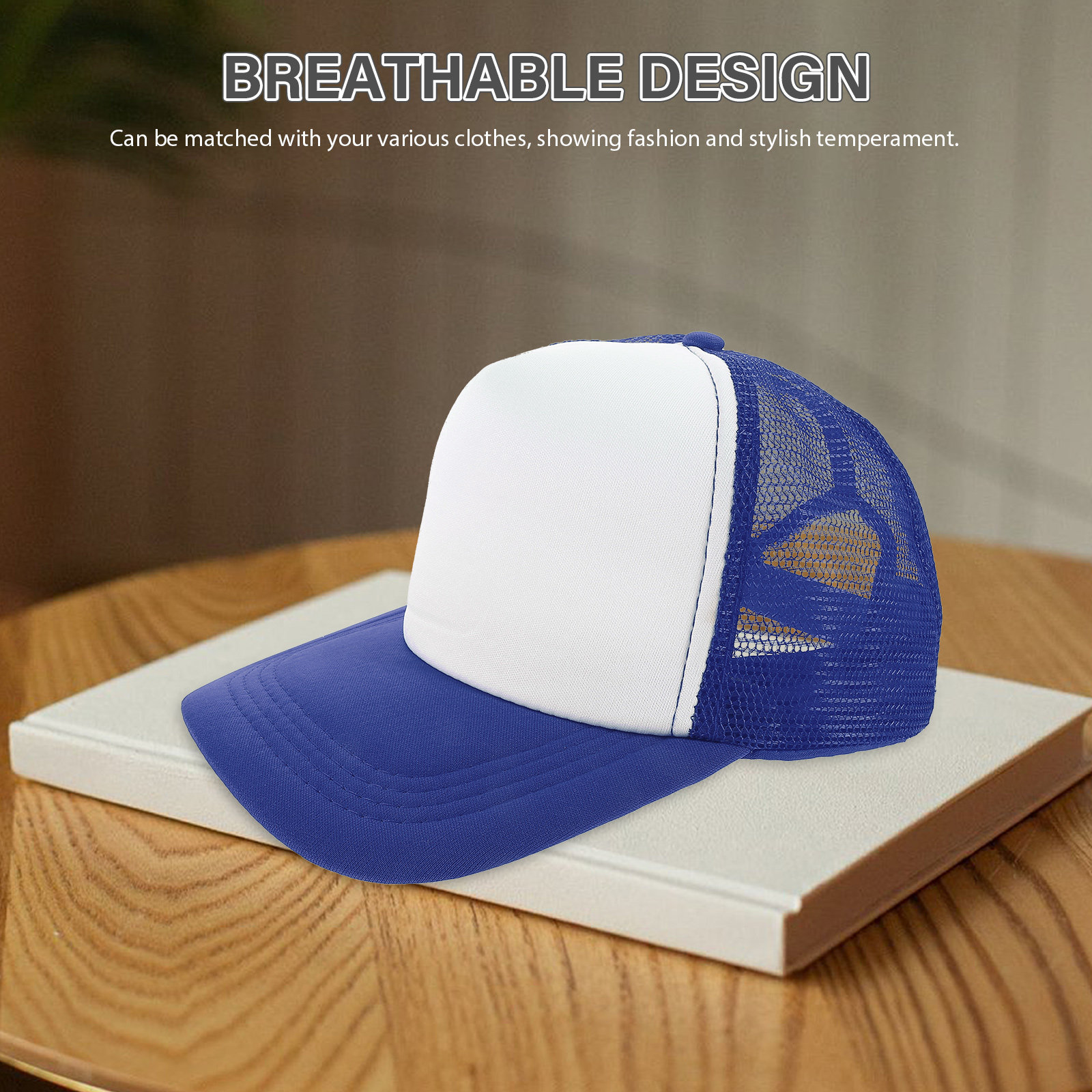 10Pcs Blank Mesh Baseball Hats - Hat Sublimation Blank ulasan dan harga