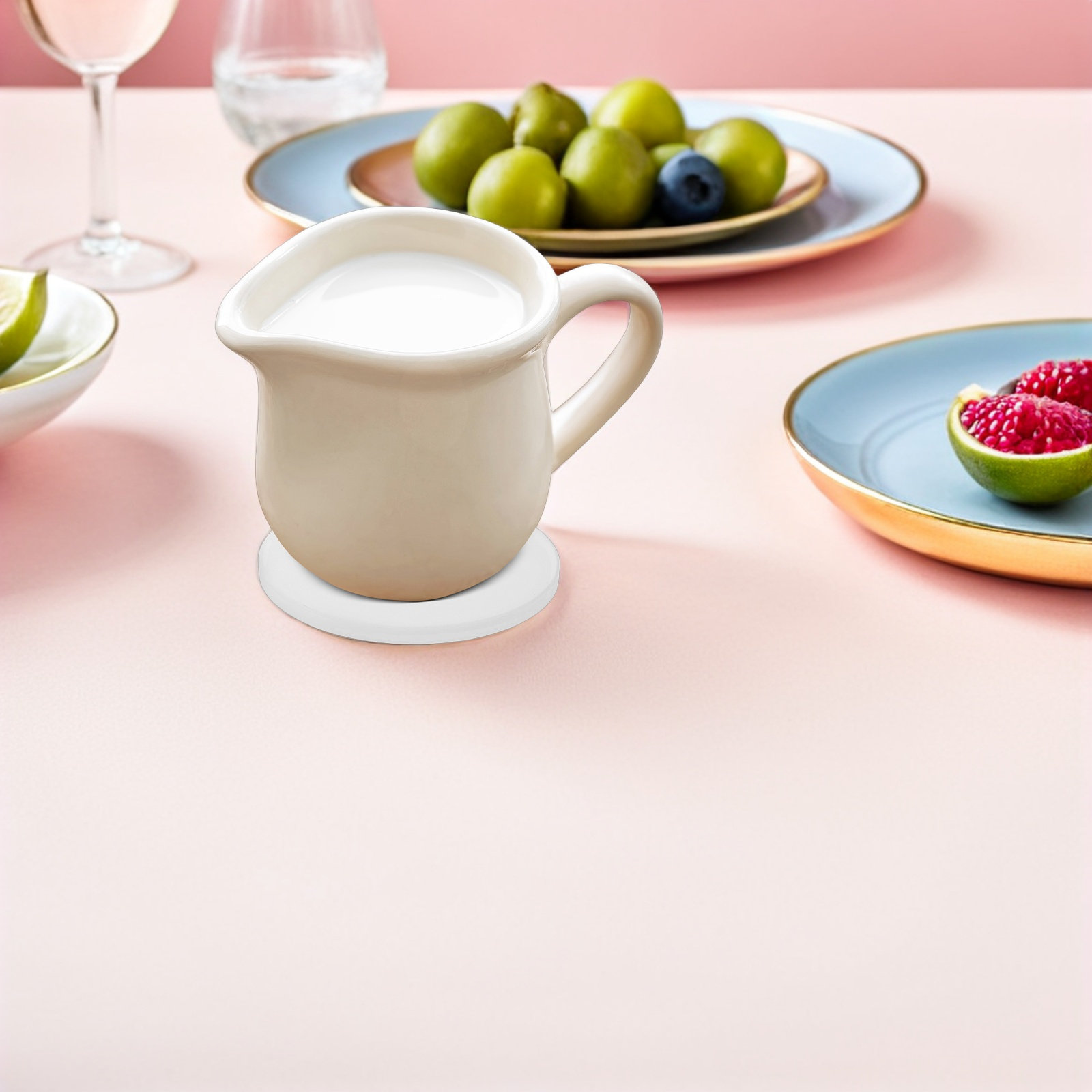 12Pcs Round Blank Ceramic Coas - Coaster Sublimation Blank ulasan dan harga