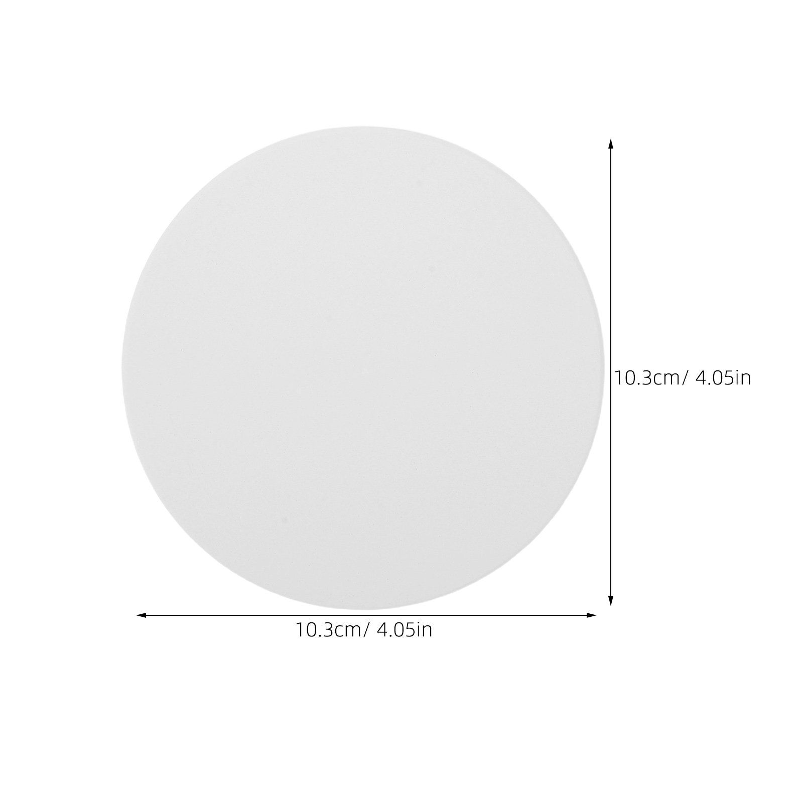 12Pcs Round Blank Ceramic Coas - Coaster Sublimation Blank ulasan dan harga