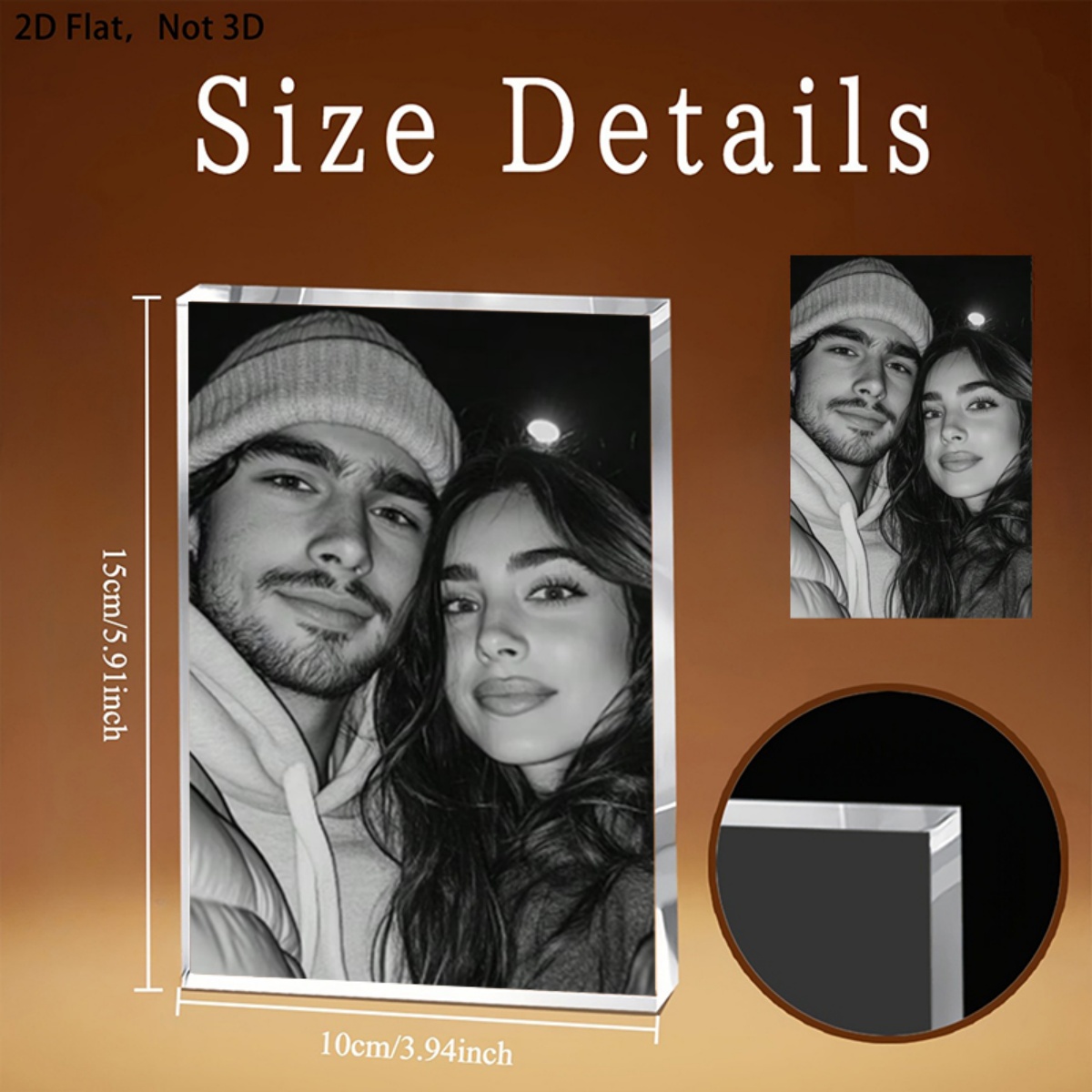 A Customizable Acrylic Desktop - Photo Acrylic Block ulasan dan harga
