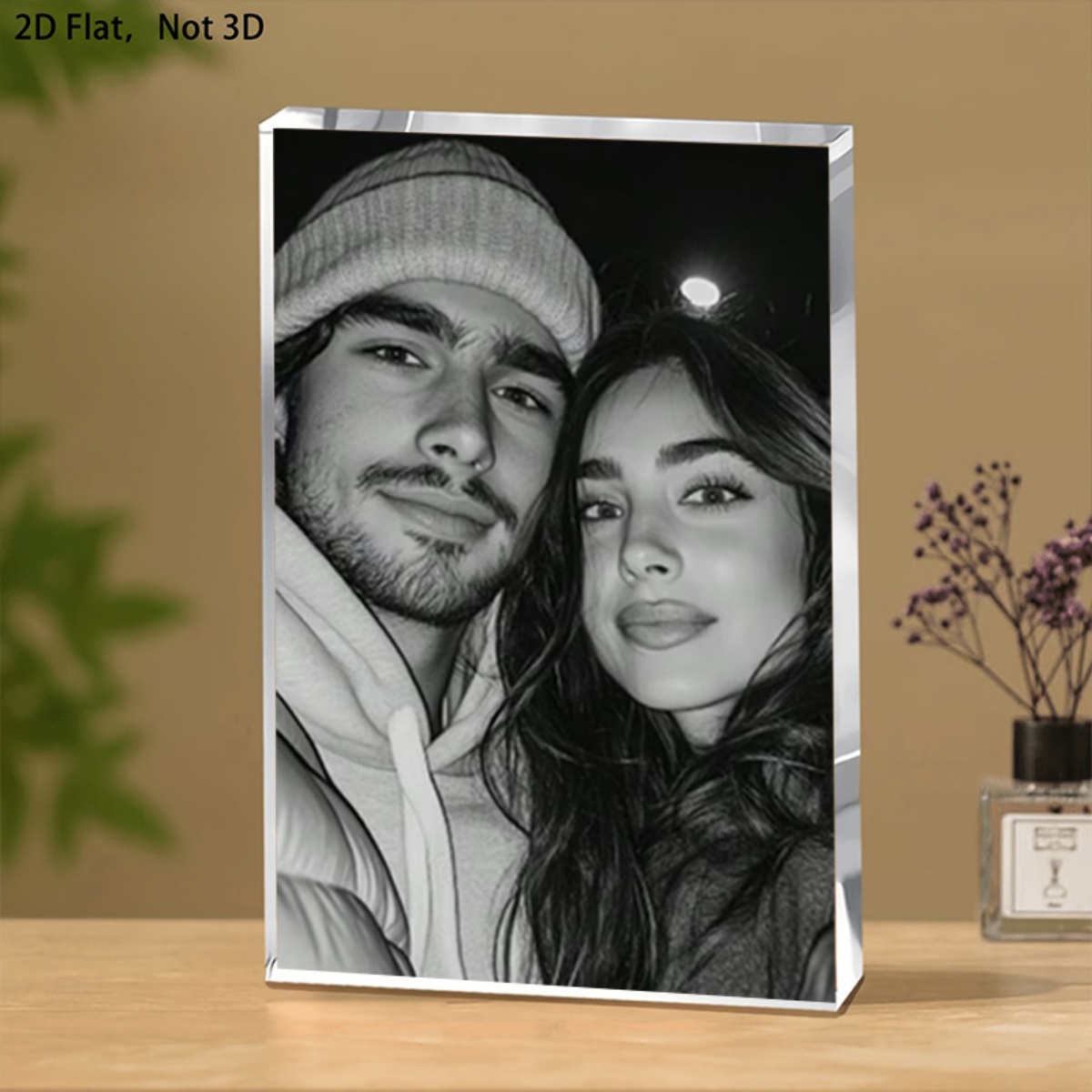 A Customizable Acrylic Desktop - Photo Acrylic Block ulasan dan harga