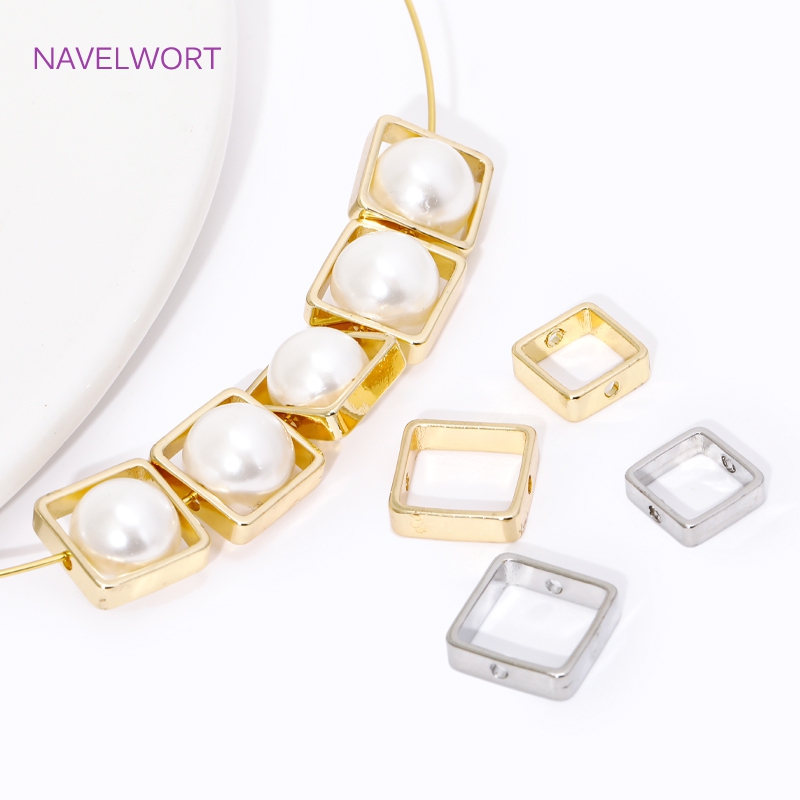 14K/18K Gold Plated Bead Frame - Metal Photo Panel ulasan dan harga