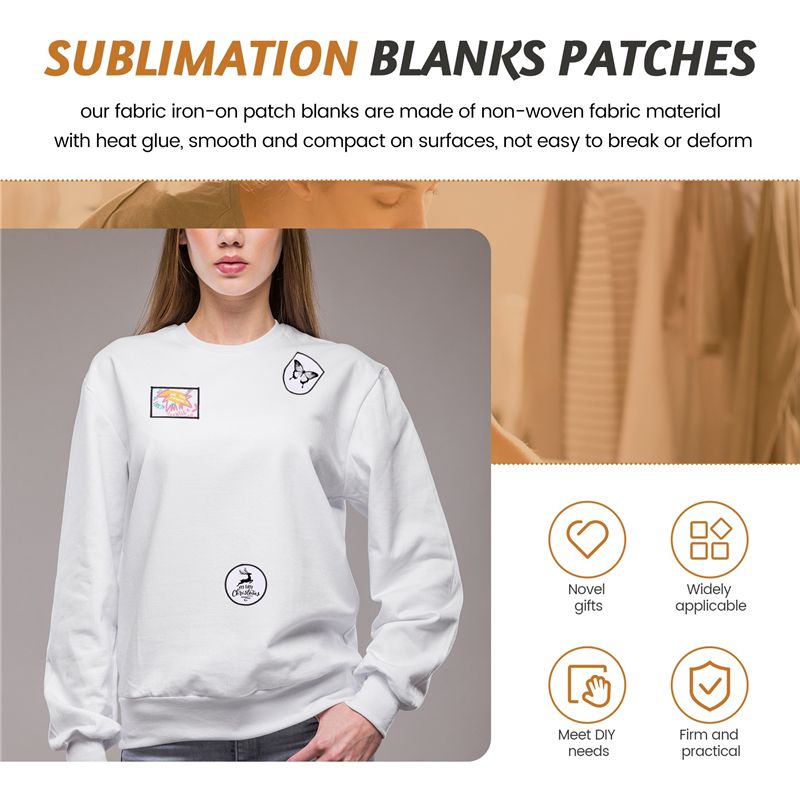 HOT-60Pcs Sublimation Blanks P - Hat Sublimation Blank ulasan dan harga