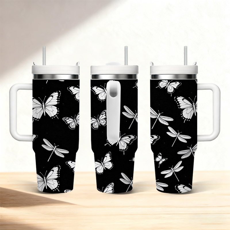 1pc 40 Oz Stainless Steel Doub - Sublimation Mug White ulasan dan harga
