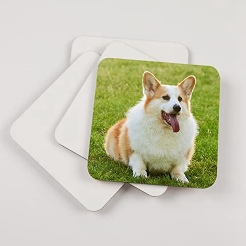 12 Pcs Sublimation Square Coas - Coaster Sublimation Blank ulasan dan harga