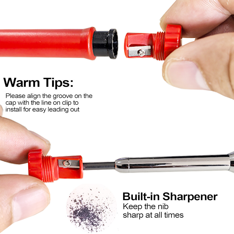 6 Colors Woodworking Automatic - Staedtler Pencil Lumocolor ulasan dan harga